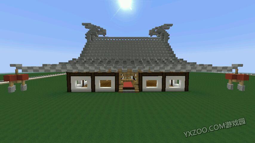 minecraft阿呆的中式房屋建筑展示