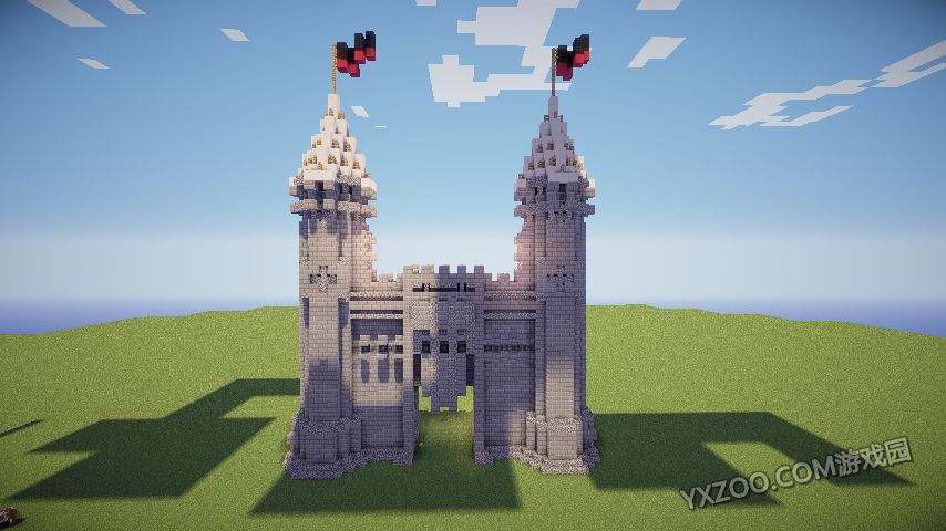 我的世界要塞城堡建筑展示_麦块我的世界盒子_mckuai.com